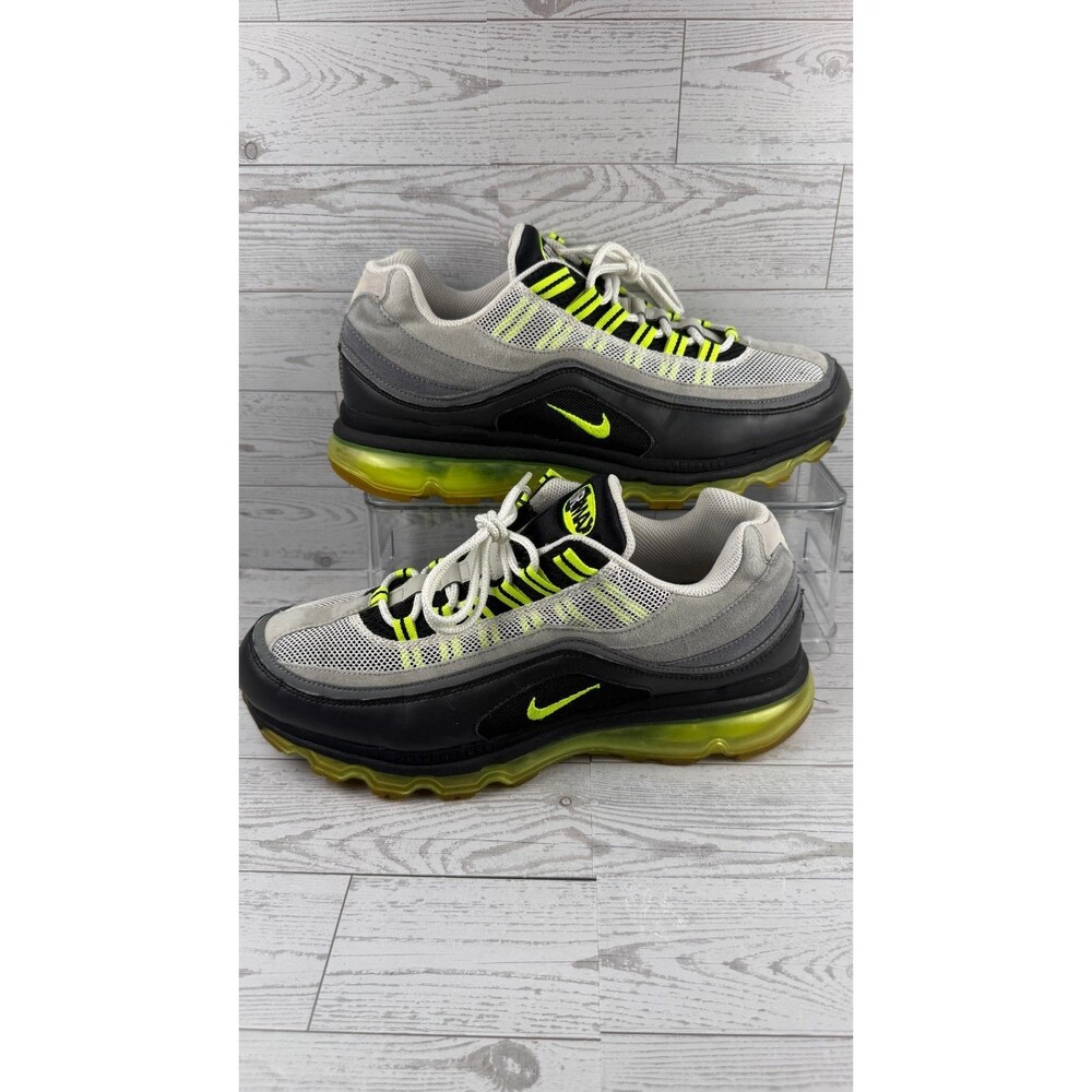 Nike Air Max 24-7 397252-002 Gray Green 11D Men's Sneakers Running Shoes #429